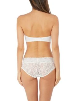 Wacoal Halo Lace Strapless Bra - Ivory -Outlet Soft Curve Bra Store braforme wacoal lingerie strapless wa854205 whe b1