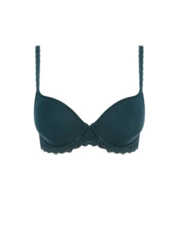 Wacoal Raffine Underwired Contour Bra - Emerald -Outlet Soft Curve Bra Store braforme 20 20we148004 emd wacoal lingerie raffine emerald underwired contour bra p