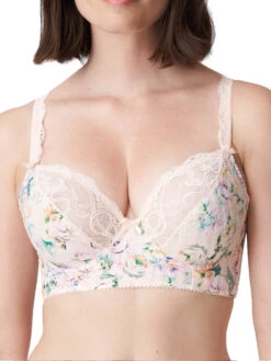 PRIMADONNA Madison Plunge Longline Bra - Pink Diamond