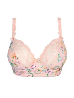 PRIMADONNA Madison Plunge Longline Bra - Pink Diamond -Outlet Soft Curve Bra Store braforme primadonna lingerie balcony bra madison 0262126 pink p