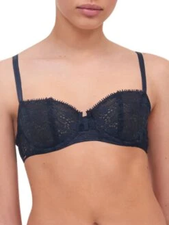 Chantelle Day To Night Half Cup Bra - Deep Grey