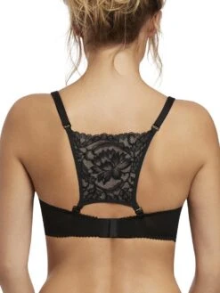 FANTASIE Bronte Vertical Seam Bra - Black 6 FANTASIE Bronte Vertical Seam Bra - Black -Outlet Soft Curve Bra Store bronte 2061 back bra black