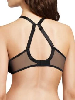 Chantelle Chic Essential Covering Spacer Bra - Black -Outlet Soft Curve Bra Store chantelle 20chic 20essential 20bra 20c16g70 20011 20black 20b1
