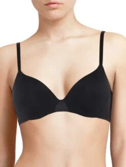 Chantelle Essentiall Covering T-Shirt Bra - Black