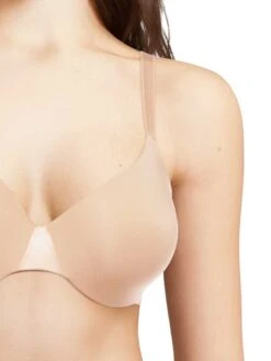 Chantelle Essentiall Covering T-Shirt Bra - Golden Beige -Outlet Soft Curve Bra Store chantelle 20essentiall 20c15g60 2001n 20golden 20beige 20s