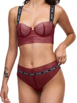 Chantelle No Icons Bandeau Foam Bra - Raspberry -Outlet Soft Curve Bra Store chantelle 20x 20no 20icons 20t00c20 20020 20raspberry 20full 20 2