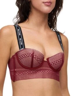 Chantelle No Icons Bandeau Foam Bra - Raspberry -Outlet Soft Curve Bra Store chantelle 20x 20no 20icons 20t00c20 20020 20raspberry 20s