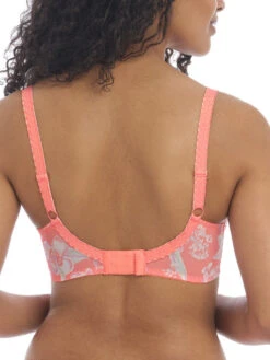 FREYA Erin GG-K Cup Balcony Bra - Hot Coral 4 FREYA Erin GG-K Cup Balcony Bra - Hot Coral -Outlet Soft Curve Bra Store erin hot coral uw balcony bra aa3232 b