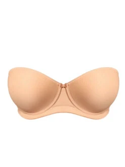 FANTASIE Smoothing Moulded Strapless Bra - Nude -Outlet Soft Curve Bra Store fl4530 nue cut fantasie lingerie smoothing nude moulded strapless bra