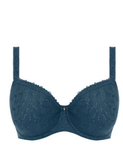 FANTASIE Ana Half Cup Bra - Teal -Outlet Soft Curve Bra Store fl6703 tel fantasie lingerie ana teal padded half cup bra p 54401483 fbd4 406c 8cd7 9bc158dd42ca