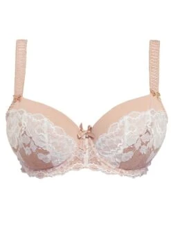 FANTASIE Marianna Padded Half Cup Bra - Latte -Outlet Soft Curve Bra Store fl9201 lae plain