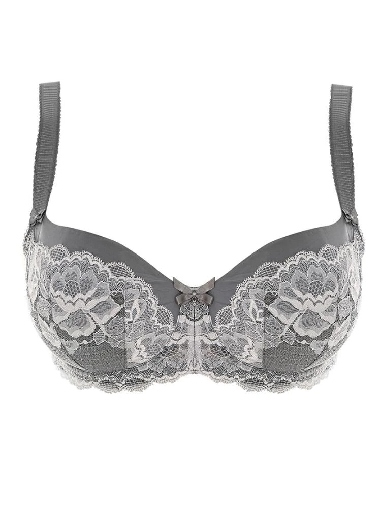 FANTASIE Marianna Padded Half Cup Bra - Silver 3 FANTASIE Marianna Padded Half Cup Bra - Silver - Image 3