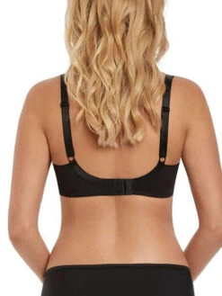 FREYA Starlight Side Support Bra - Black -Outlet Soft Curve Bra Store fresta5201p 20backing 20