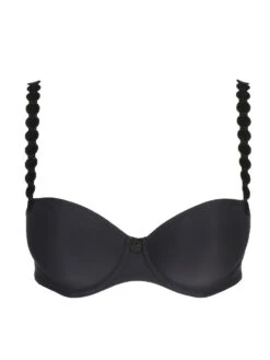 MARIE JO Tom Padded Balcony Bra - Charcoal -Outlet Soft Curve Bra Store marie jo tom l 20aventure 200120829 20 20chb 20p