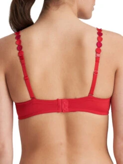 MARIE JO Tom Padded Balcony Bra - Scarlet -Outlet Soft Curve Bra Store marie jo tom l 20aventure 200120829 20 red 20b