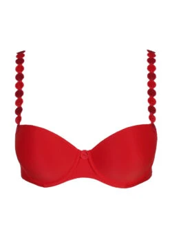 MARIE JO Tom Padded Balcony Bra - Scarlet -Outlet Soft Curve Bra Store marie jo tom l 20aventure 200120829 20 red 20p