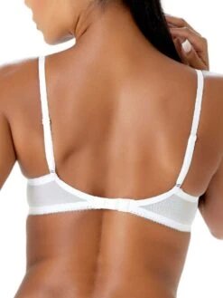 Gossard Fiesta Balcony Bra - White Sparkle -Outlet Soft Curve Bra Store new braforme gossard fiesta 19705 wht b