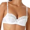 Gossard Fiesta Balcony Bra - White Sparkle