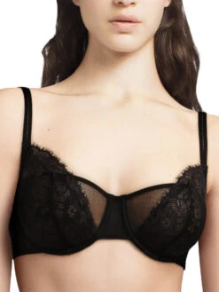 Passionata Camden Half Cup Bra - Black