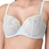 Nuzha Vertical Seam Balcony Bra - Cloud