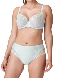 Nuzha Vertical Seam Balcony Bra - Cloud -Outlet Soft Curve Bra Store primadonna lingerie nuzha cloud nua bra 0163402 full