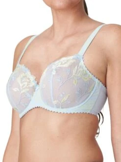 Nuzha Vertical Seam Balcony Bra - Cloud -Outlet Soft Curve Bra Store primadonna lingerie nuzha cloud nua bra 0163402 s