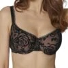 Triumph Velvet Rose Spotlight Half Cup Bra - Black