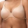 Triumph Body Make-Up Soft Touch Half Cup Bra - Natural Beige