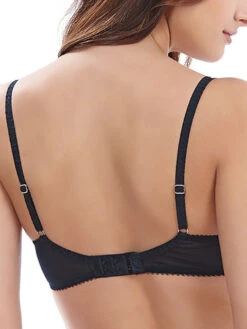 Wacoal Chrystalle Balcony Bra- Black -Outlet Soft Curve Bra Store wacoal 20chrystalle 20bra 20balcony 20119002 20blk 20b
