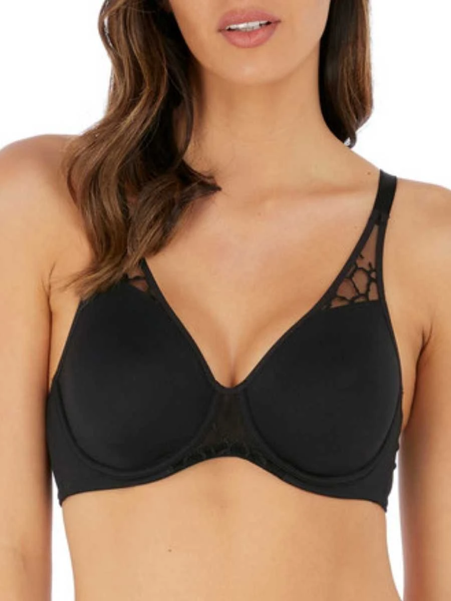 Wacoal Lisse Moulded Bra - Black 1 Wacoal Lisse Moulded Bra - Black