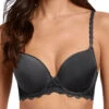Wacoal Lace Perfection Contour Bra - Charcoal