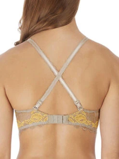 Wacoal Lace Perfection Contour Bra - Moon Rock 4 Wacoal Lace Perfection Contour Bra - Moon Rock -Outlet Soft Curve Bra Store we135004 mok alt3 wacoal lingerie lace perfection moon rock contour bra