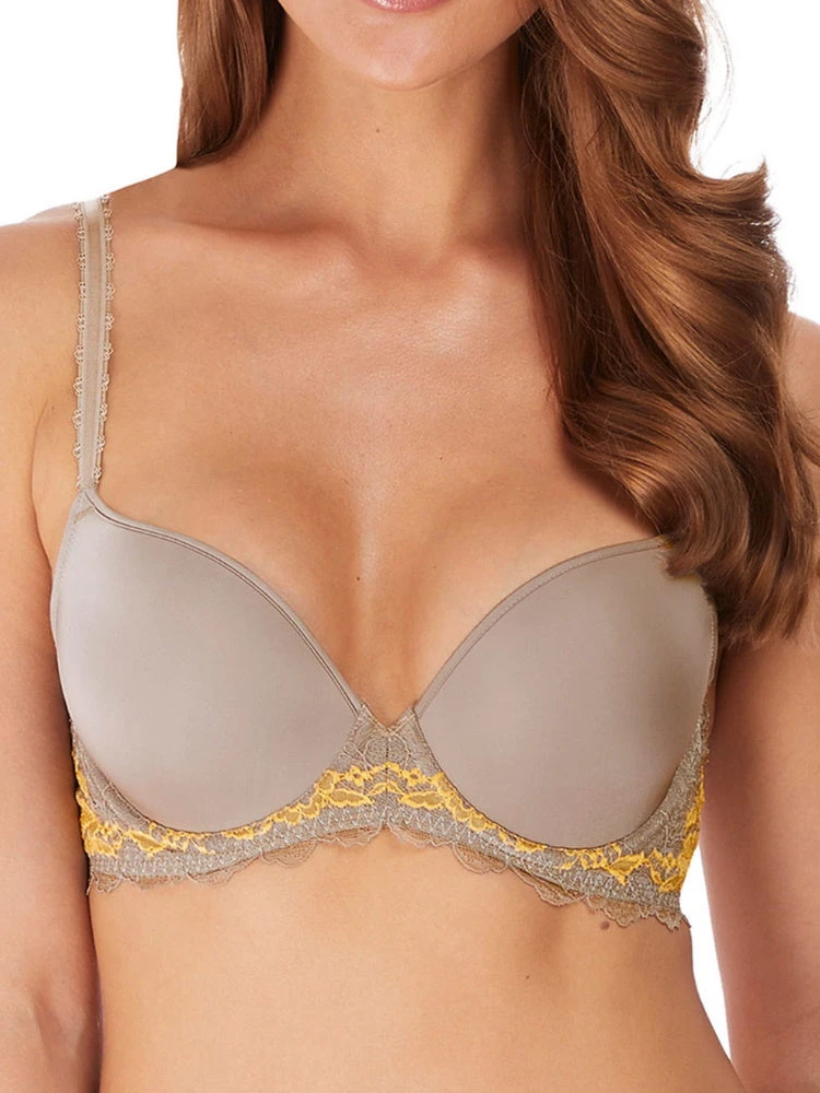 Wacoal Lace Perfection Contour Bra - Moon Rock 1 Wacoal Lace Perfection Contour Bra - Moon Rock
