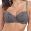 Wacoal Lace Essentiel Balcony Bra - Soft Grey