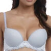 Wacoal Lace Essentiel Contour Bra - Celestial Blue/Navy