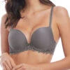 Wacoal Lace Essentiel Contour Bra - Soft Grey