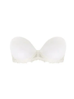 Wacoal Decadence Strapless Bra - White Jasmine 13 Wacoal Decadence Strapless Bra - White Jasmine -Outlet Soft Curve Bra Store we142004 wje cut wacoal lingerie decadence white jasmine strapless bra